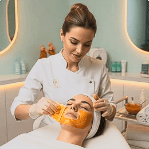 pumpkin peel Epilife Güzellik Salonu pumpkin peel cilt bakımı uygulaması